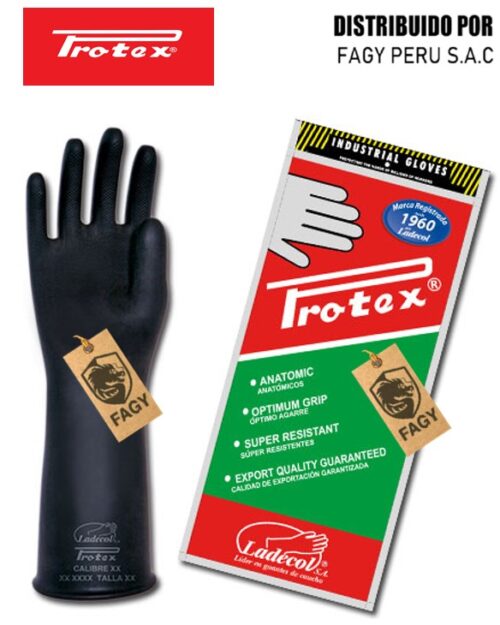 Guante Latex Largo Protex Venta De EPPS FAGY PERU Distribuidor Y