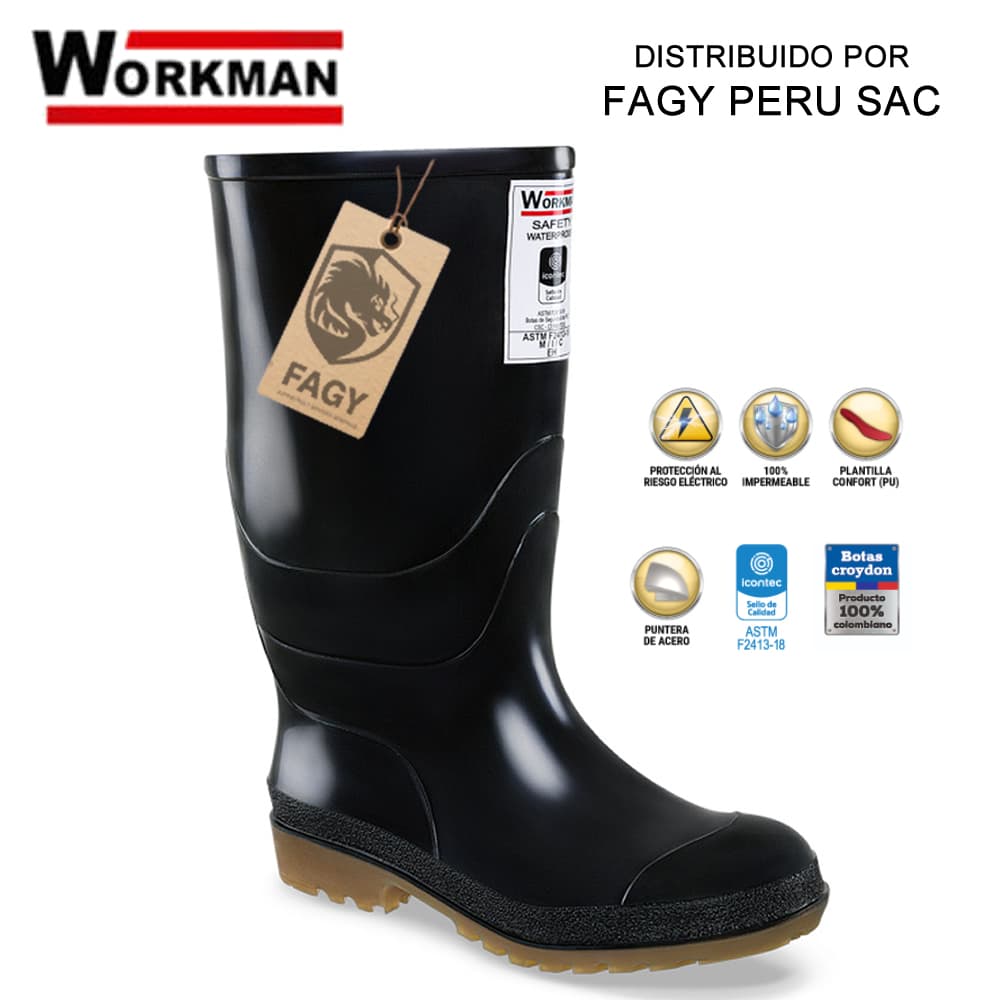 Bota de pvc Workman Waterproof - WORKMAN
