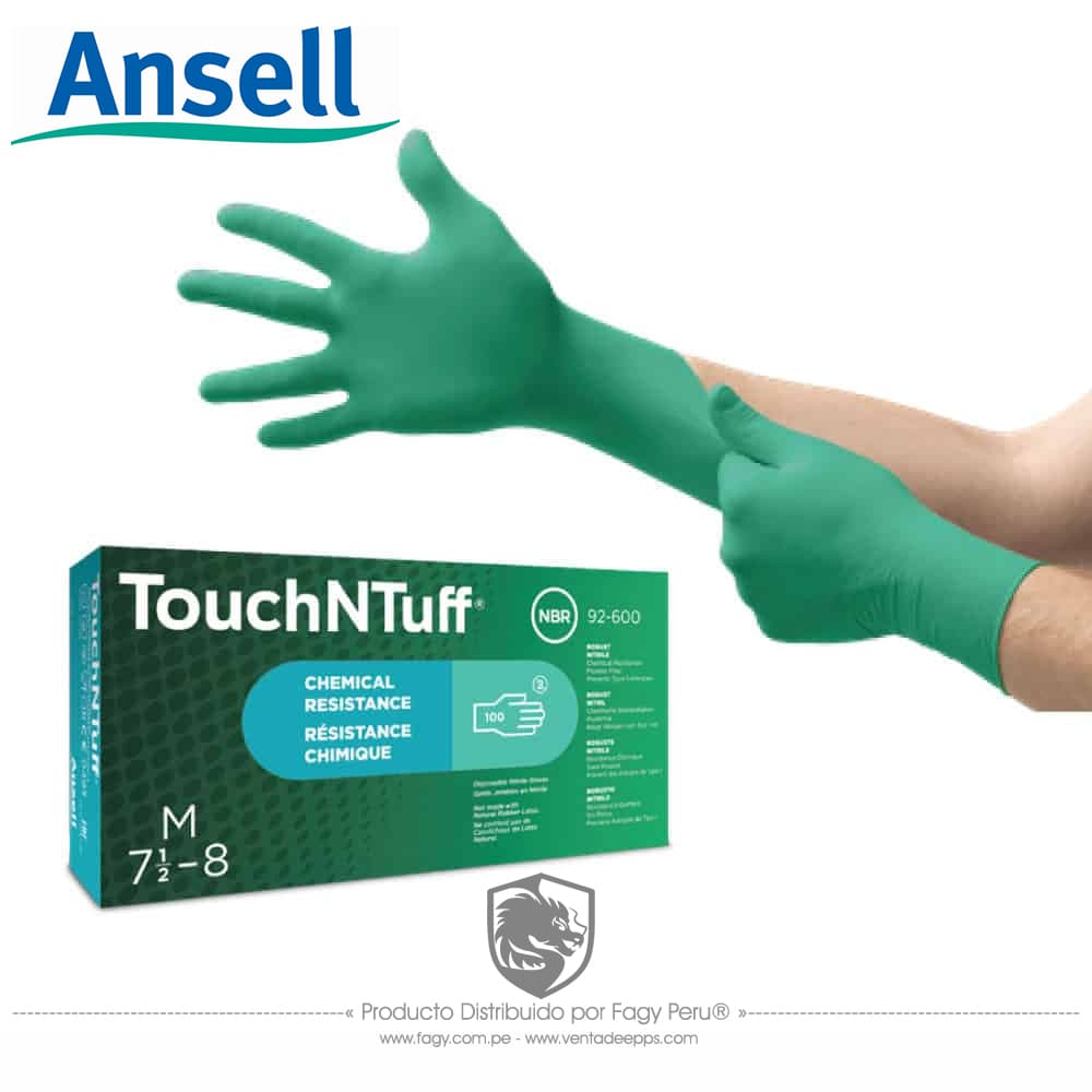 Guantes TouchNTuff 92-600 Ansell - Ansell