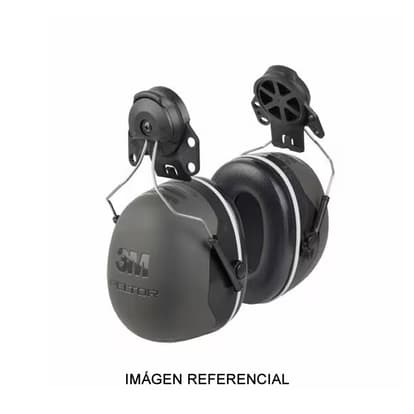 Orejeras X5p3e serie X adap. casco - 3M