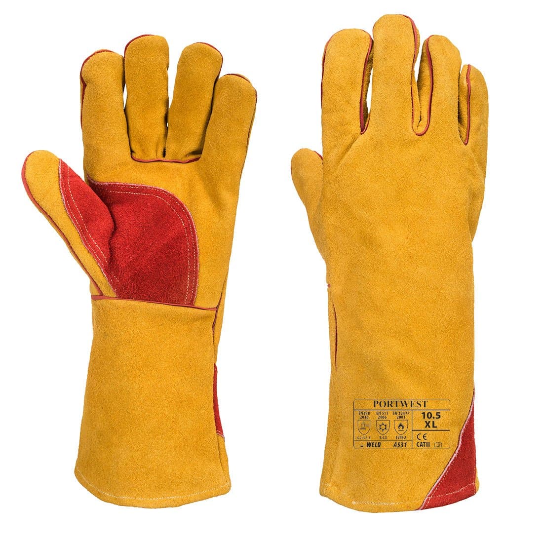 Guante reforzado de soldador para invierno A531 - PORTWEST
