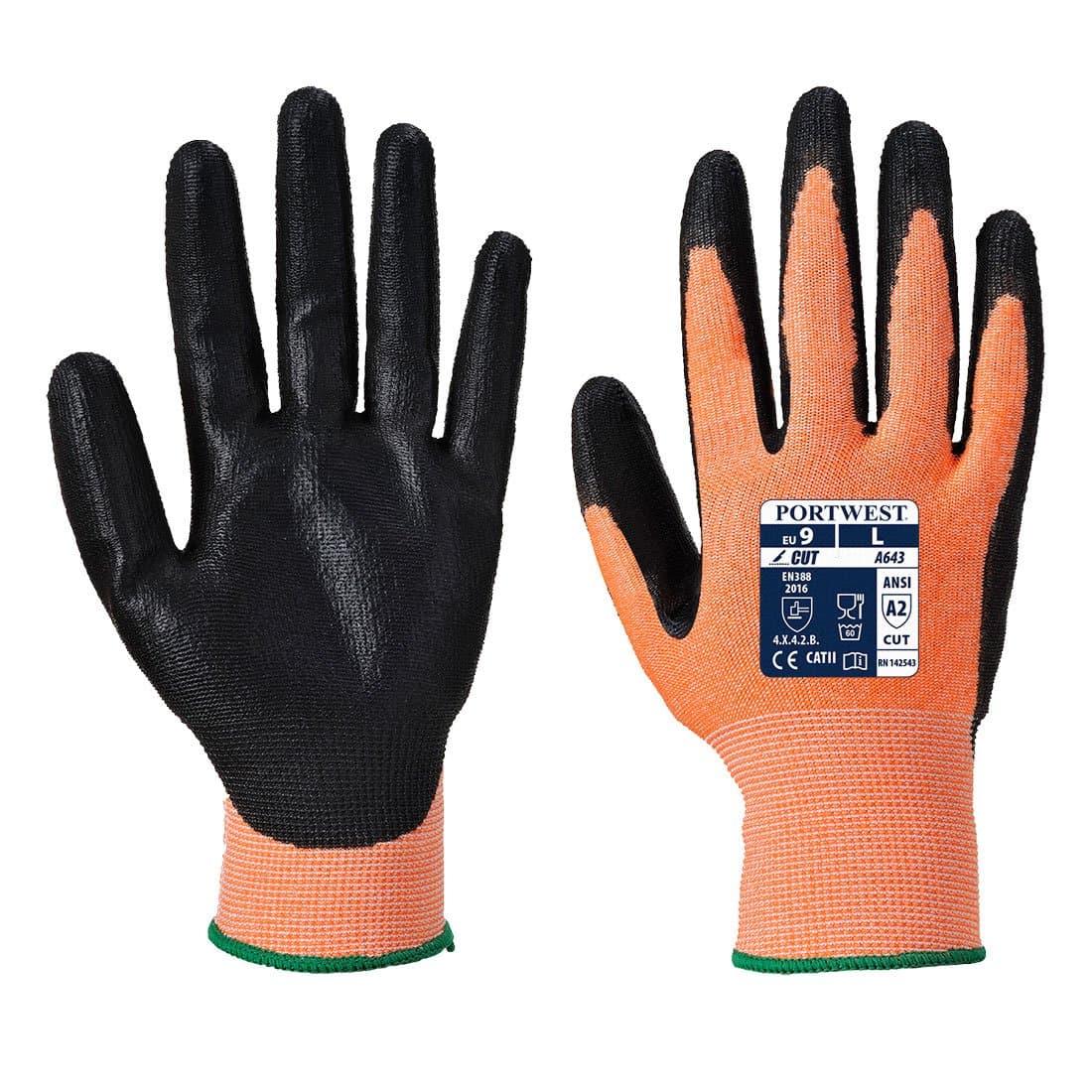 Guante Amber Cut, con espuma de Nitrilo A643 - PORTWEST