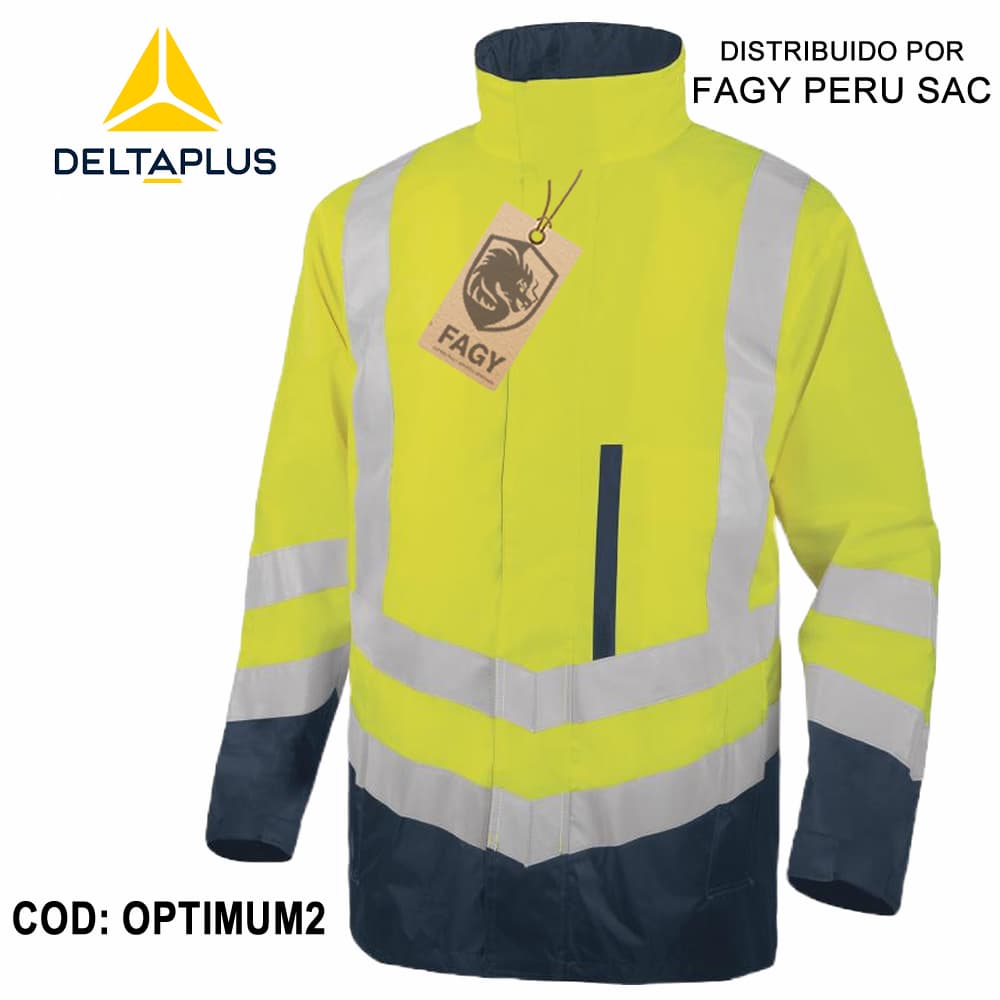 Abrigo 5 en 1 alta visibilidad Optimum2 - Deltaplus