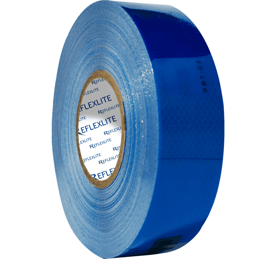 Cinta reflectiva azul 5CM(2″) 45.7 Mts - Astara