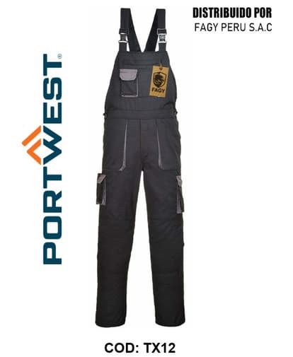 Prenda bicolor Portwest Texo Contrast TX12 - PORTWEST