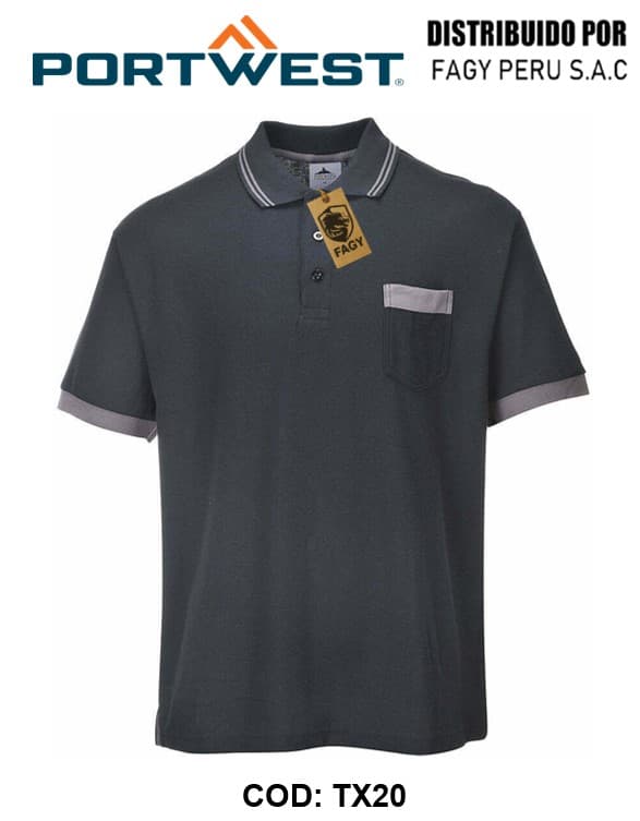 Polo Portwest Texo Contrast TX20 - PORTWEST