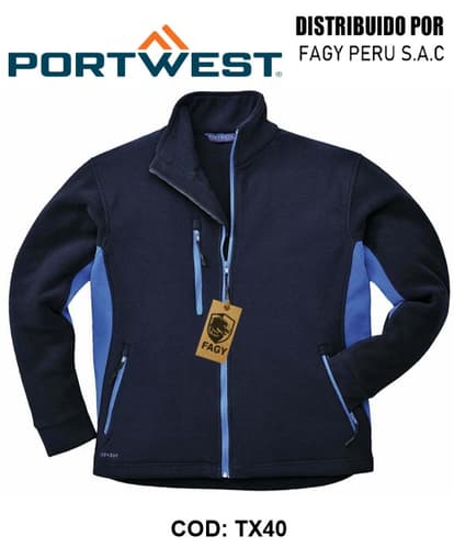 Polar grueso bicolor Portwest Texo TX40 - PORTWEST