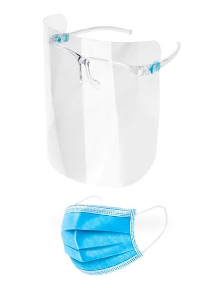 Kit Protector Facial mas Mascarilla(100 Pedido Minimo) - Libus