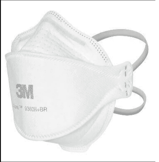 Respirador Quirúrgico 3M™ Aura 9360H 3 Paneles - 3M