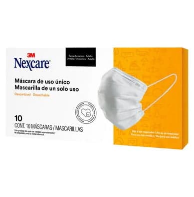 Mascarilla Desechable Nexcare - 3M