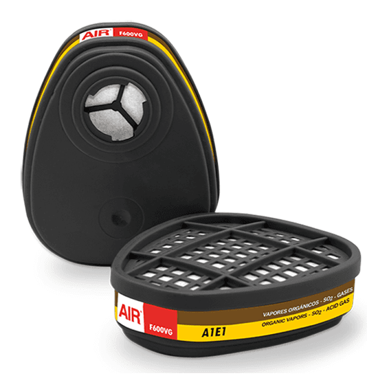 Cartucho AIR F600VG Vapores Y Gases - Air Safety