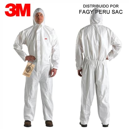 Traje Descartable Blanco 4510 3M - 3M