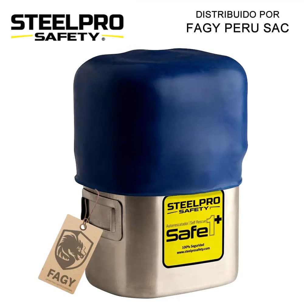 Autorescatador Safe 1 Steelpro - Steelpro