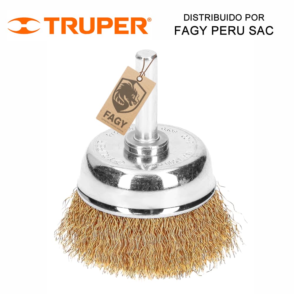 Escobilla tipo copa 1-3/4″ Truper 11571 - Truper