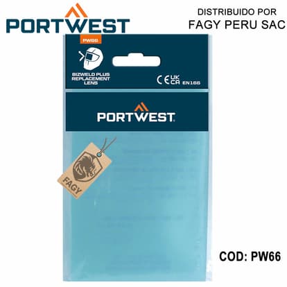 Lentes de repuesto BizWeld Plus PW66 - PORTWEST