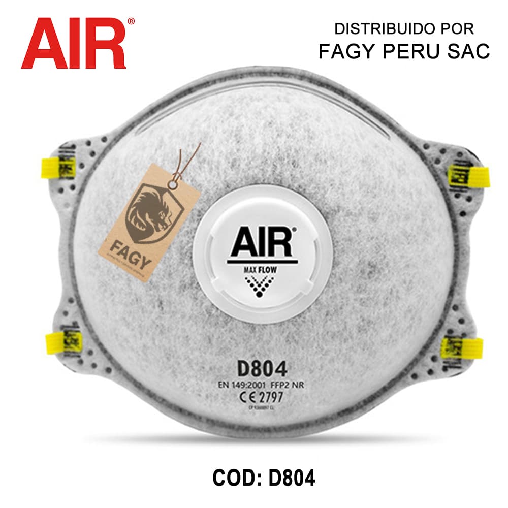 Respirador contra particulas Air D804 - Air Safety