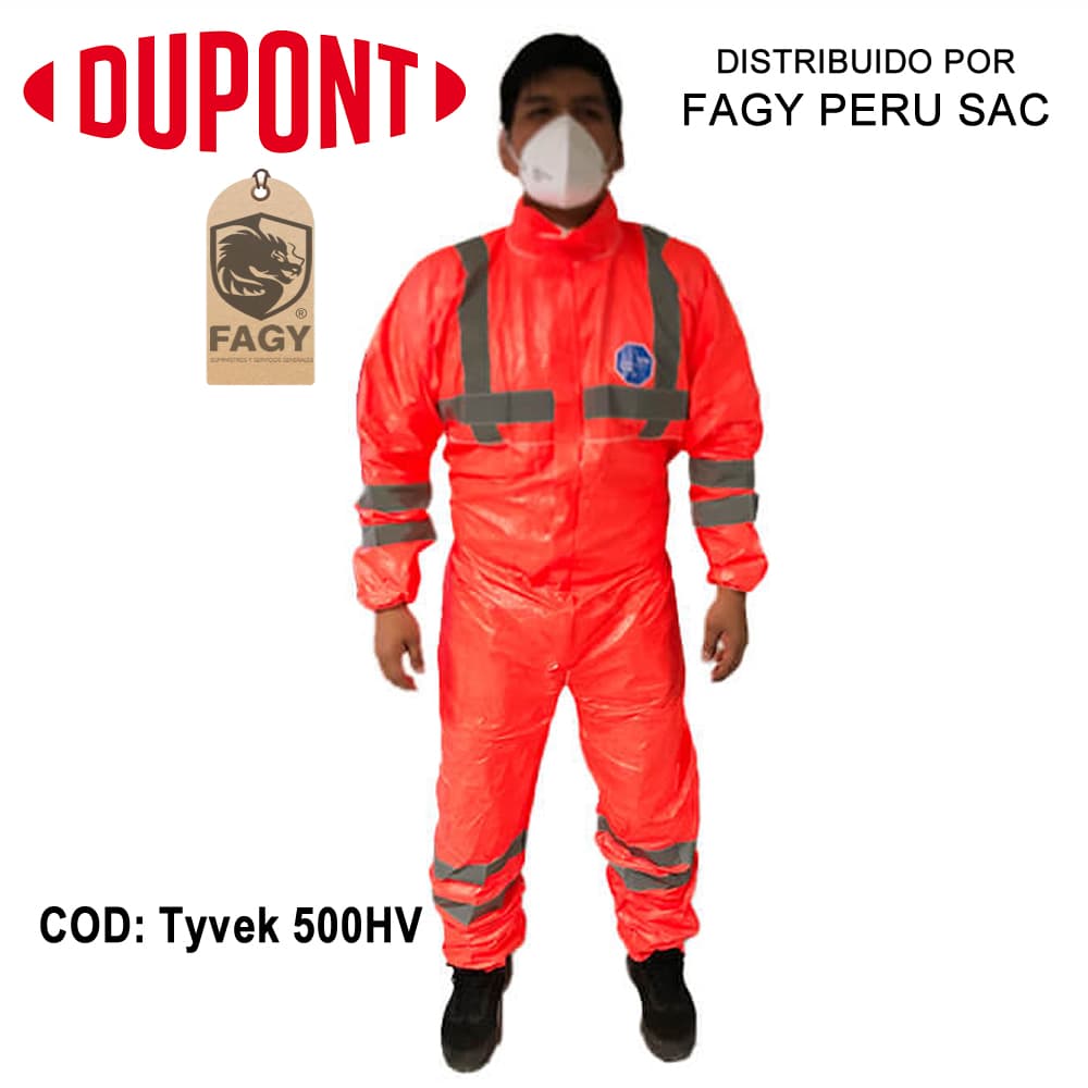 Mameluco Tyvek 500HV Dupont - Dupont