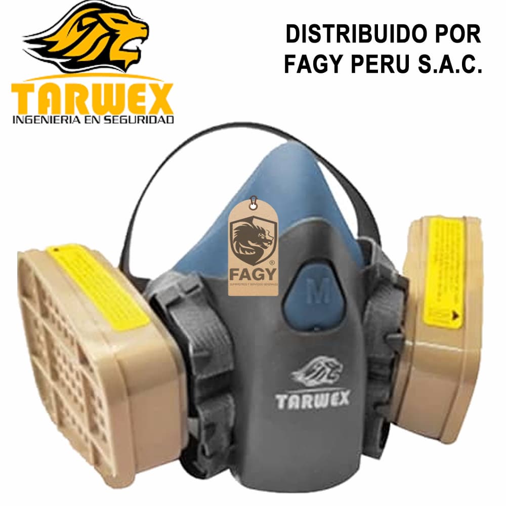 Respirador doble filtro 7500 Tarwex - Tarwex