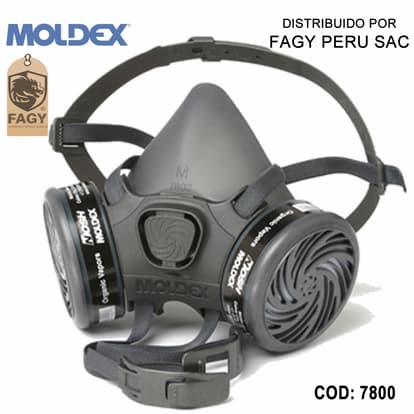 Respirador reutilizable 7800 moldex - Moldex