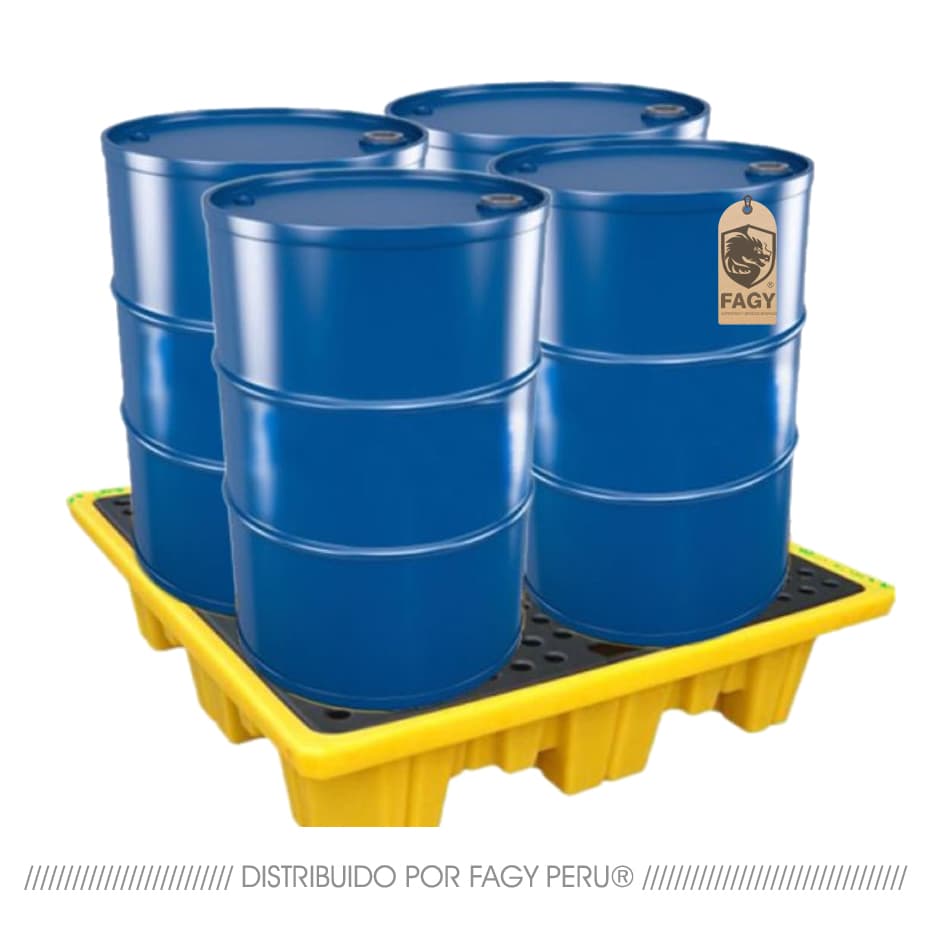 Pallet antiderrame 04 cilindros Sp-4dp-R - W Tools