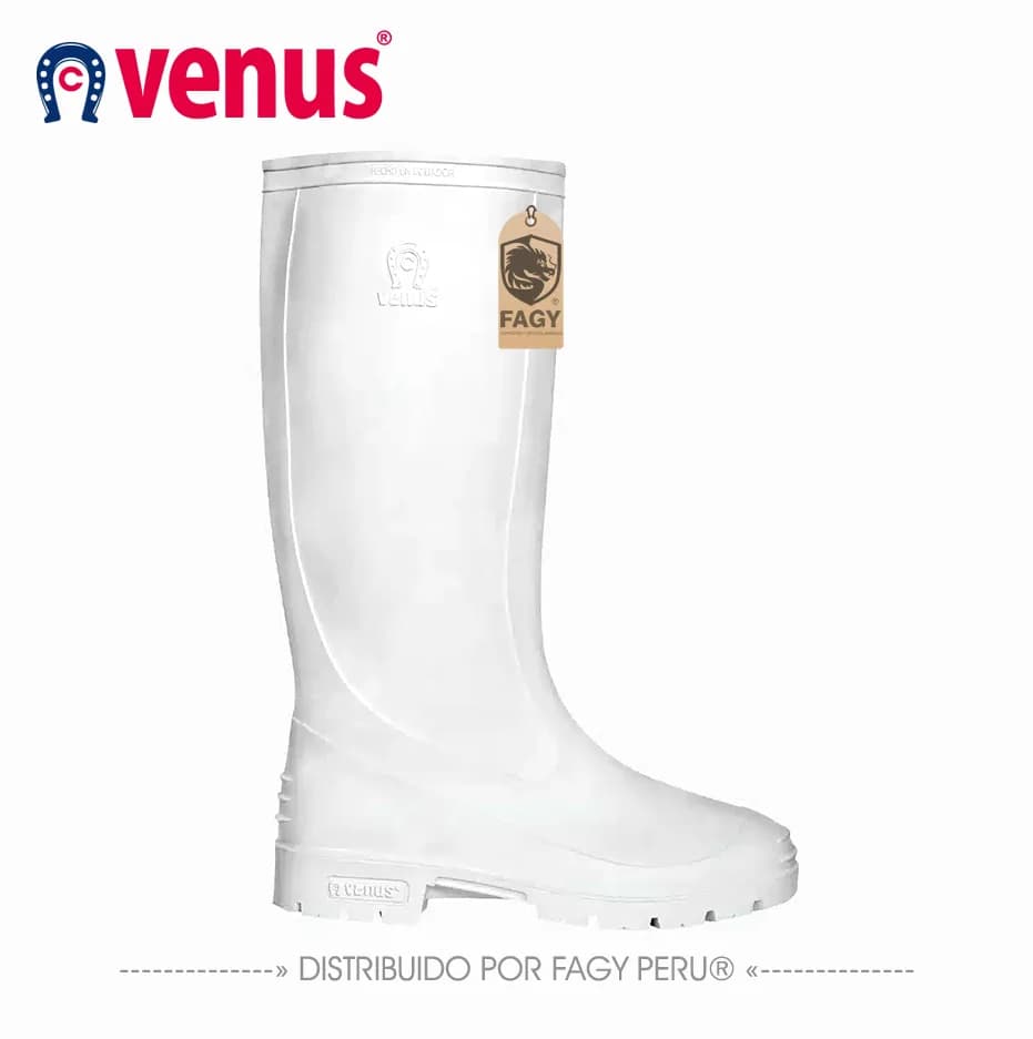 Botas impermeables pantanera blanca - VENUS