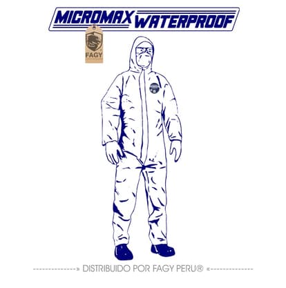Traje descartable tipo 5 y 6 micromax - Producto Importado