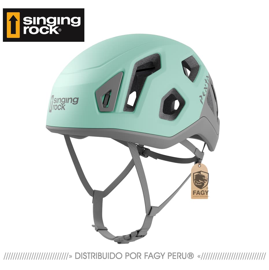 Casco penta M/L mint green - SINGING ROCK