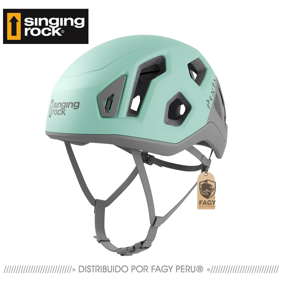 Casco penta S mint green - SINGING ROCK
