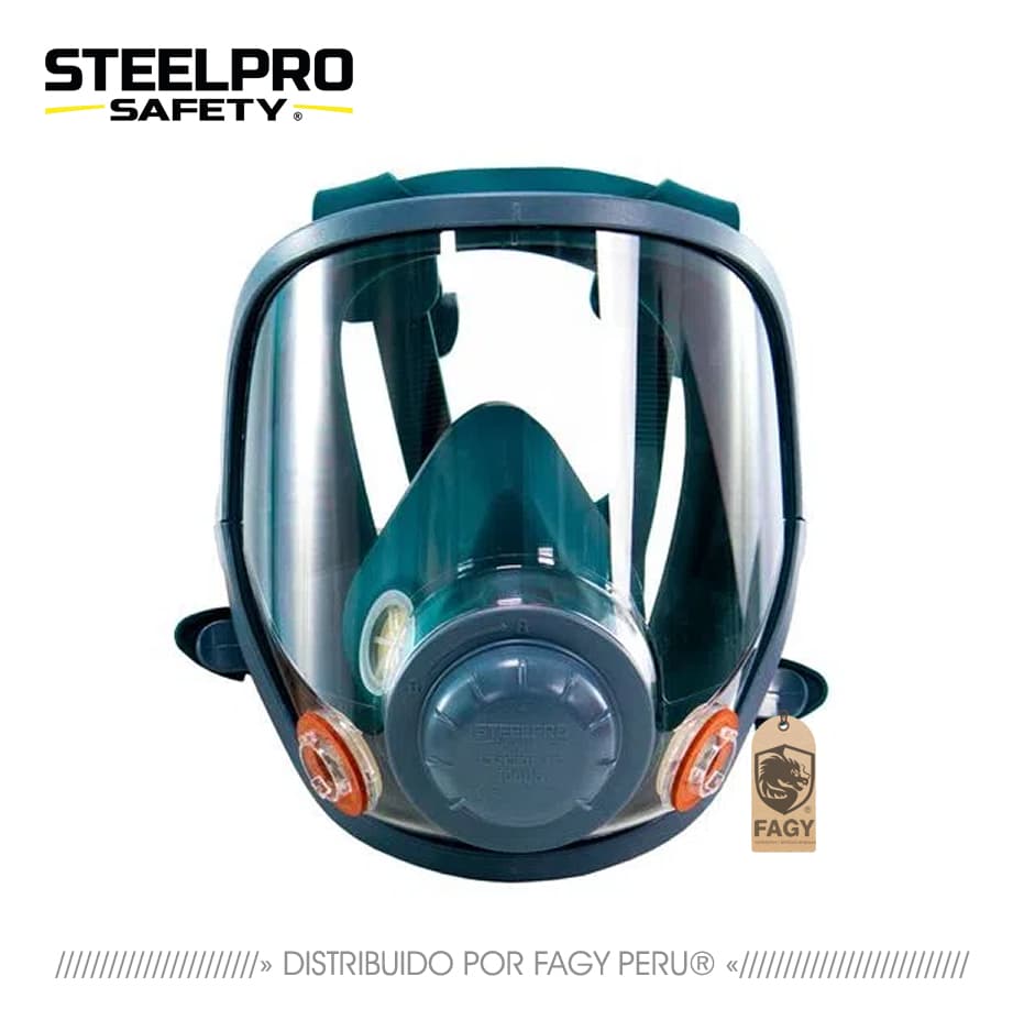 Respirador full face ergonic 1000S Steelpro - Steelpro