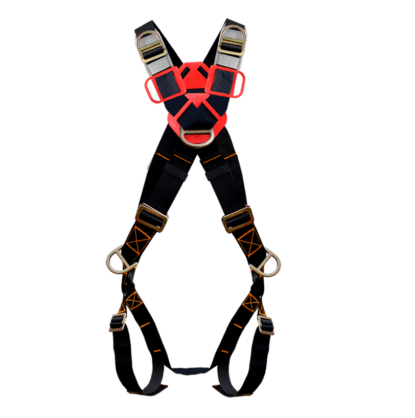 Arnés intermedio de cuerpo completo de 6 anillos y 6 hebillas - KosyPro