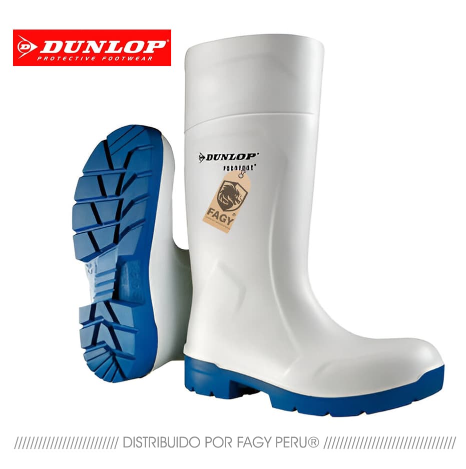 Bota punta de acero térmica blanca Dunlop CA61131 - Dunlop