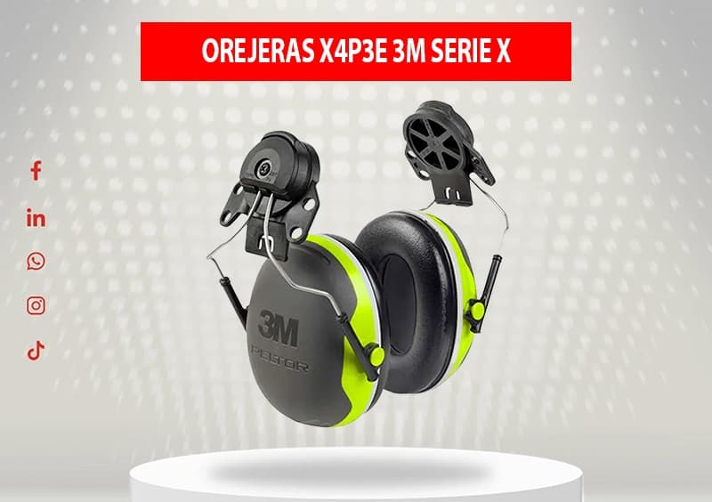 Orejera 3M X4P3E Serie X