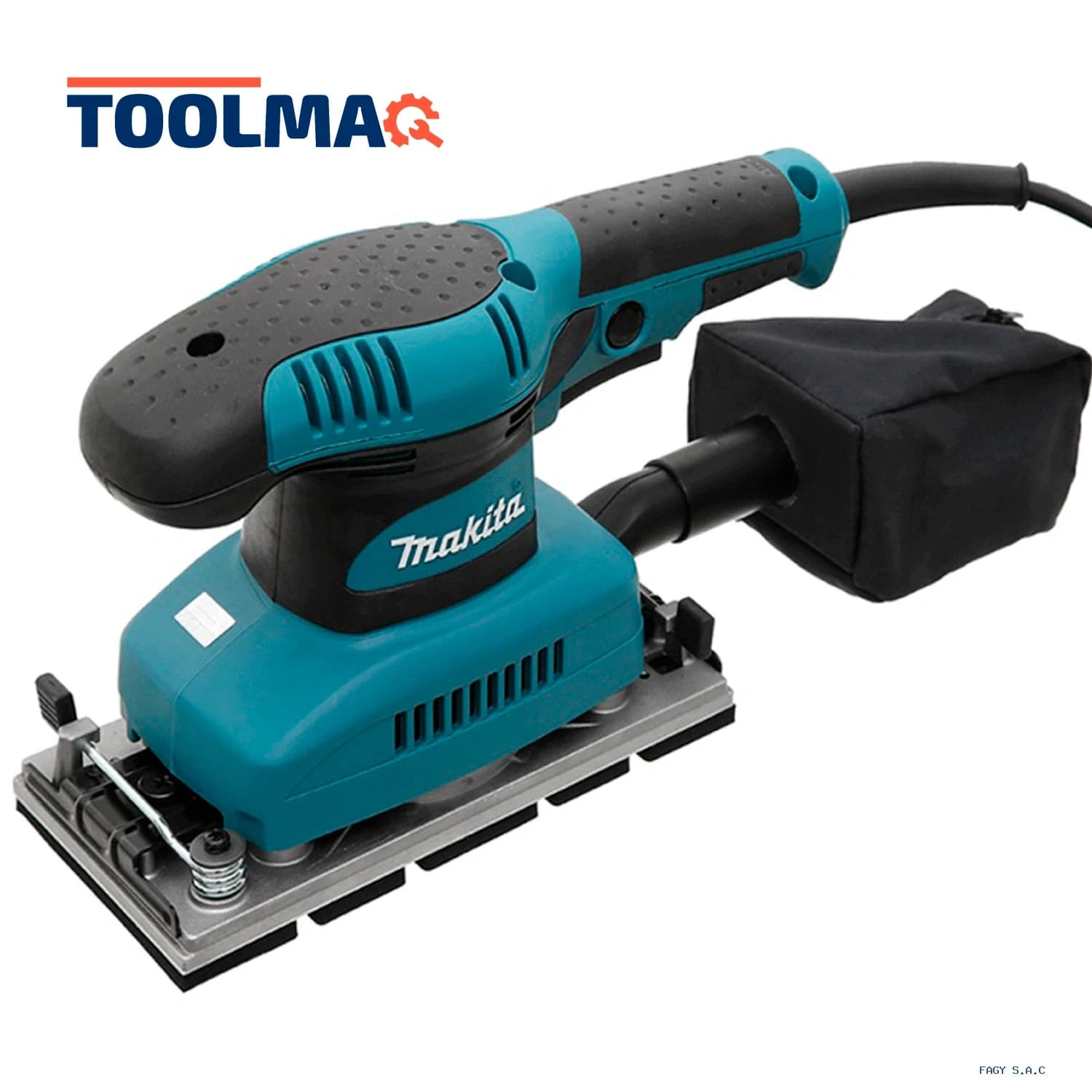 Lijadora Orbital 1/3 (93 x 228 mm) 190W Makita BO3710