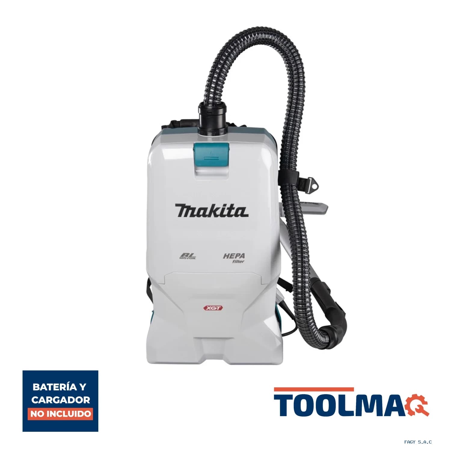 Aspiradora de Mochila 40V XGT BL Baretool Makita VC011GZ