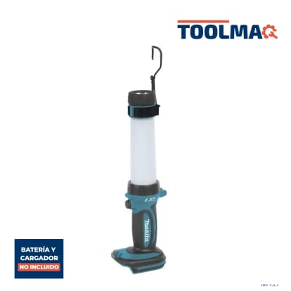 Linterna de Trabajo 18V LXT 21 Led 360º 620Lm (Sin Batería/Sin Cargador) Makita DML806