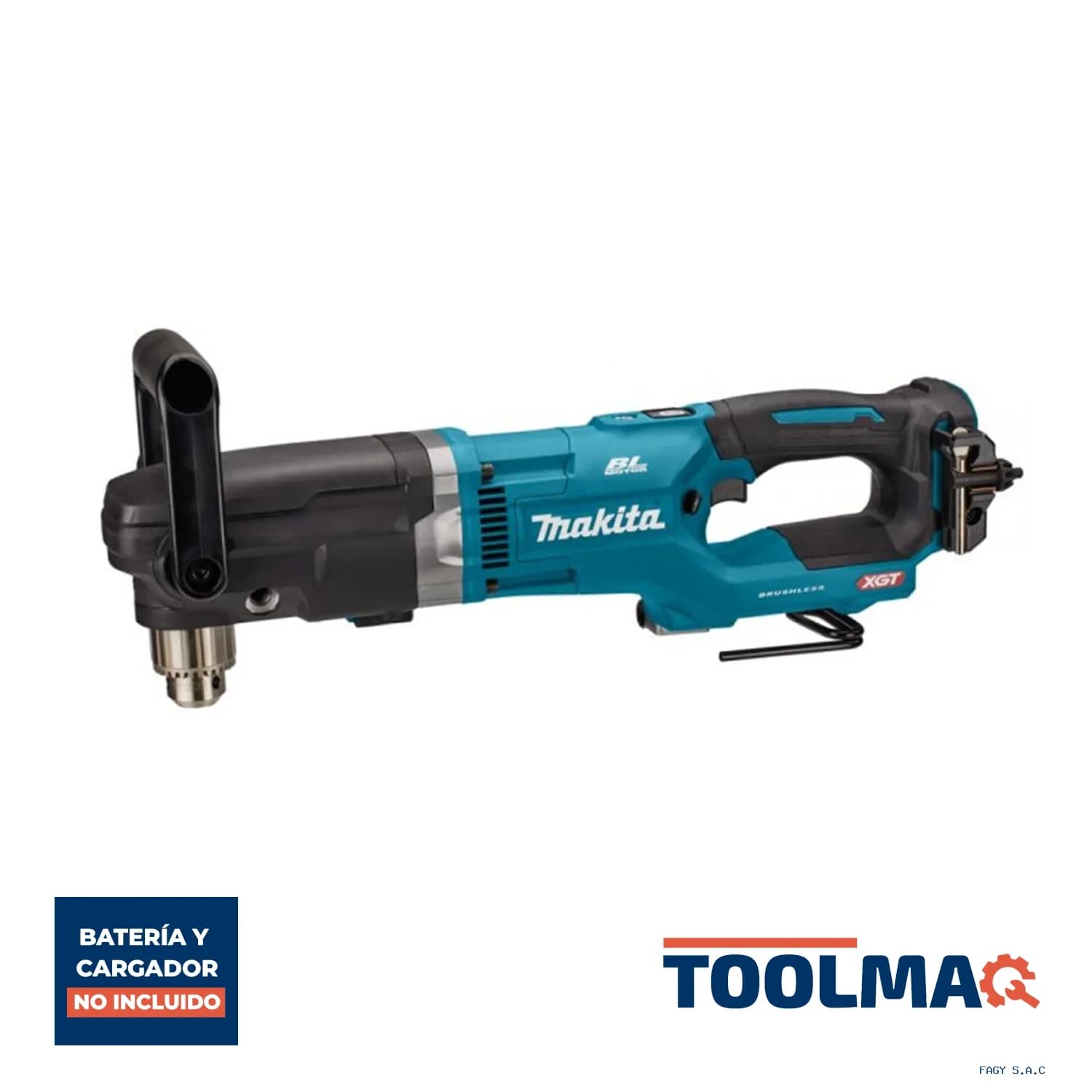 Taladro Atornillador Angular 1/2" 40V XGT BL Baretool Makita DA001GZ