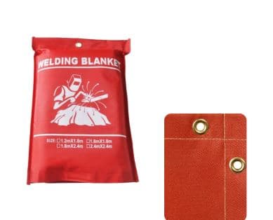Manta ignifuga para soldar roja importado COD: M-SR - Producto Importado