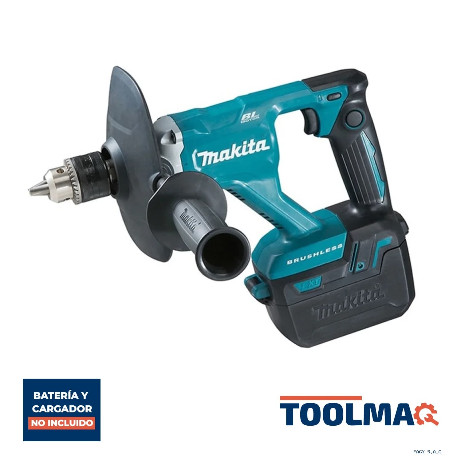 Taladro Mezclador 1/2" 18V LXT BL Baretool Makita DUT131Z