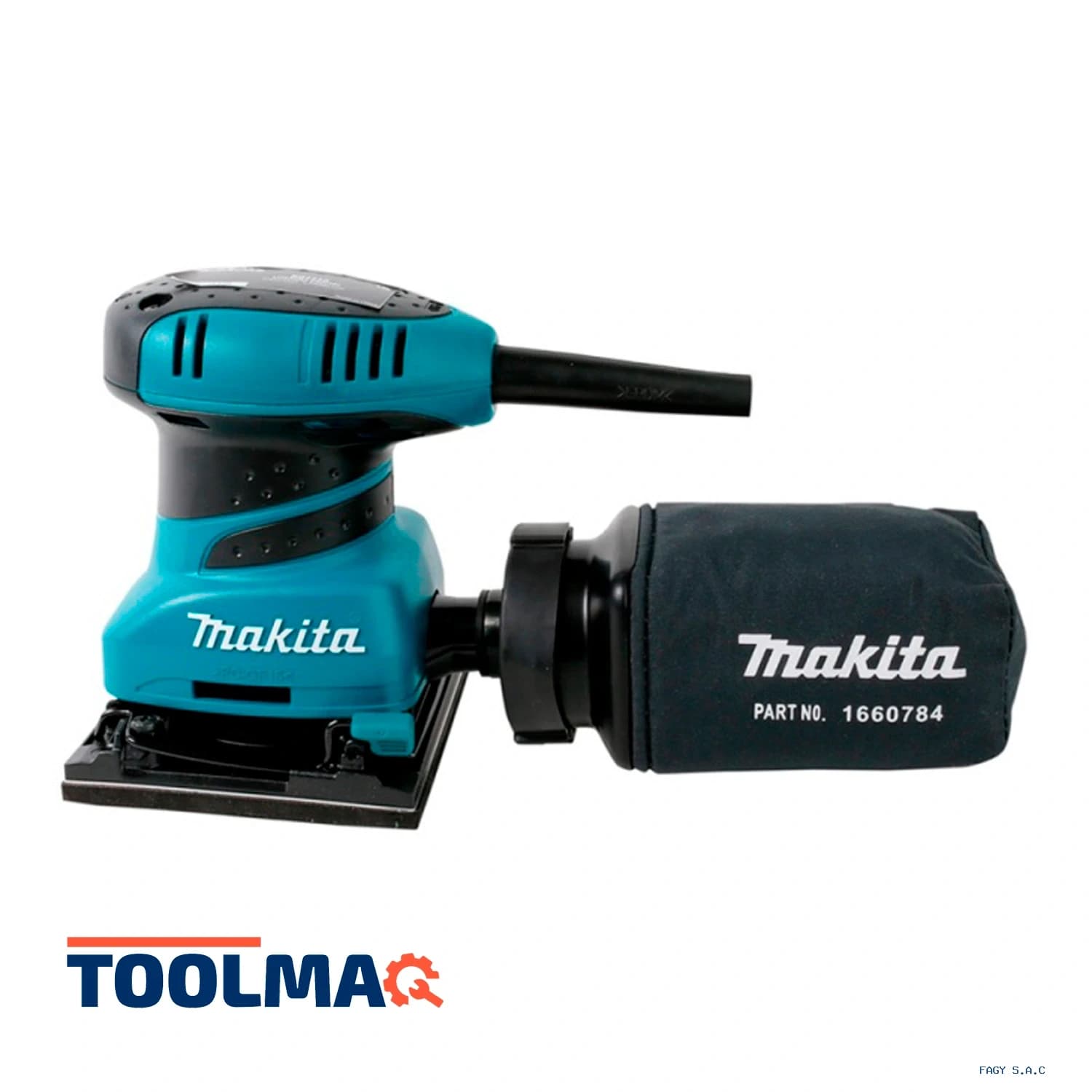 Lijadora Orbital 1/4 (114 x 140 mm) 200W Makita BO4556