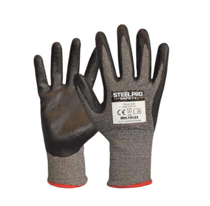 Guante multiflex CUT-5 Nitrilo Foam Steelpro - Steelpro