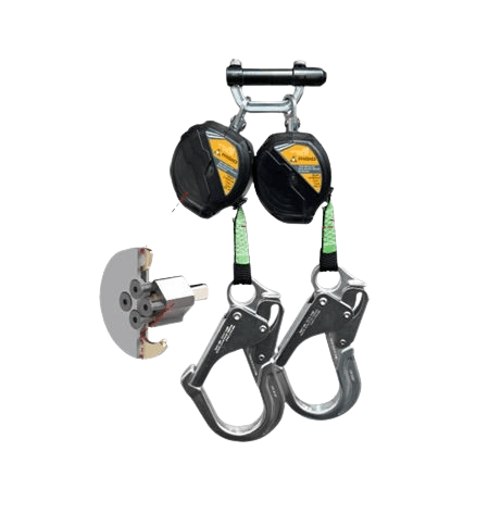 Bloque retráctil doble N-9358-06 Rigid - Rigid