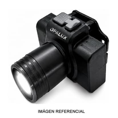 Linterna frontal recargable 3W Opalux OP-008 - Opalux