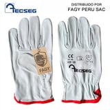 Guante de cuero badana Tecseg AS010 - TECSEG