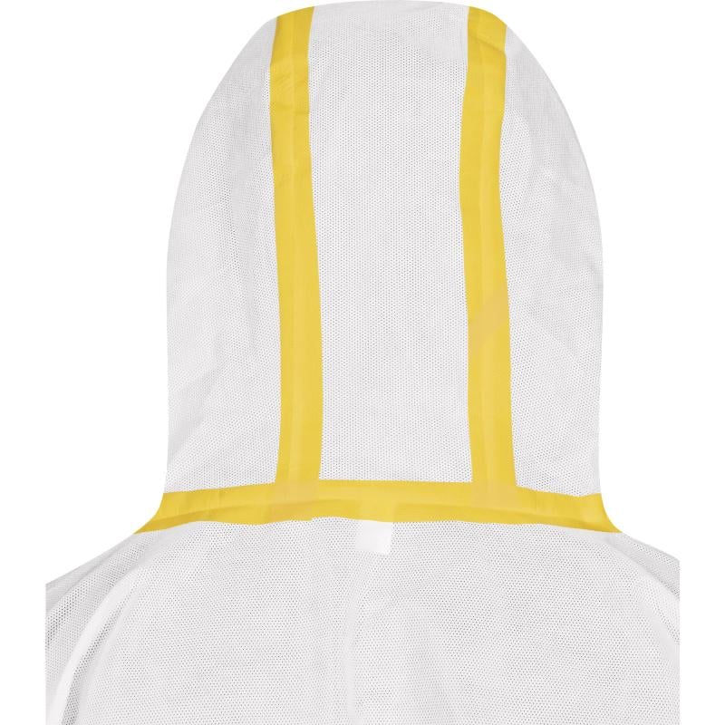 Buzo blanco desechable con capucha DT216