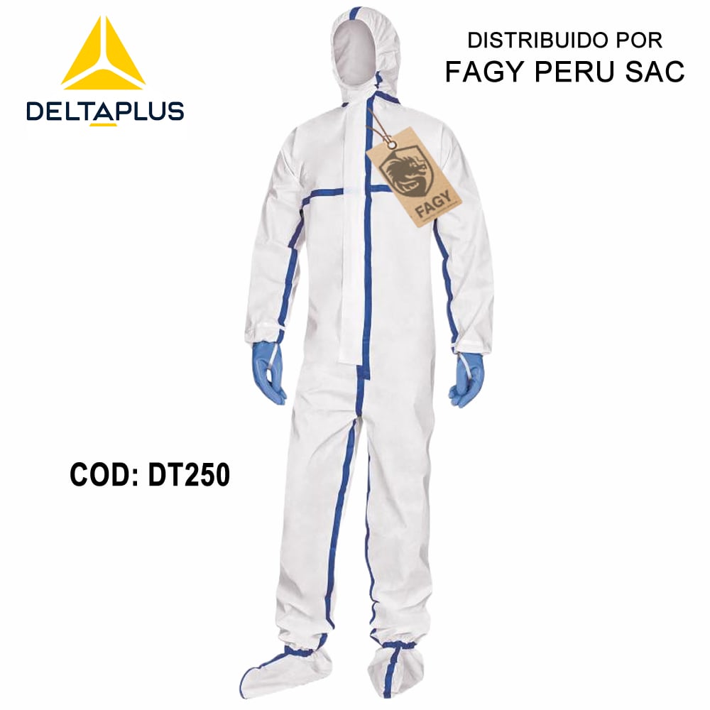 Buzo integral desechable con capucha DT250