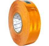 Cinta reflectiva ambar 5CM(2″) 45.7 Mts - Astara