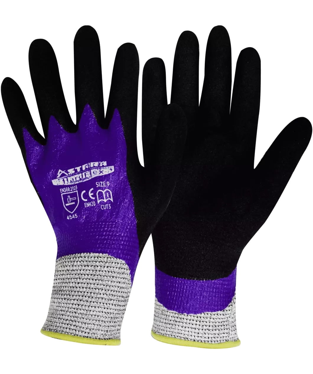 Guante Flexrock anticorte Morado