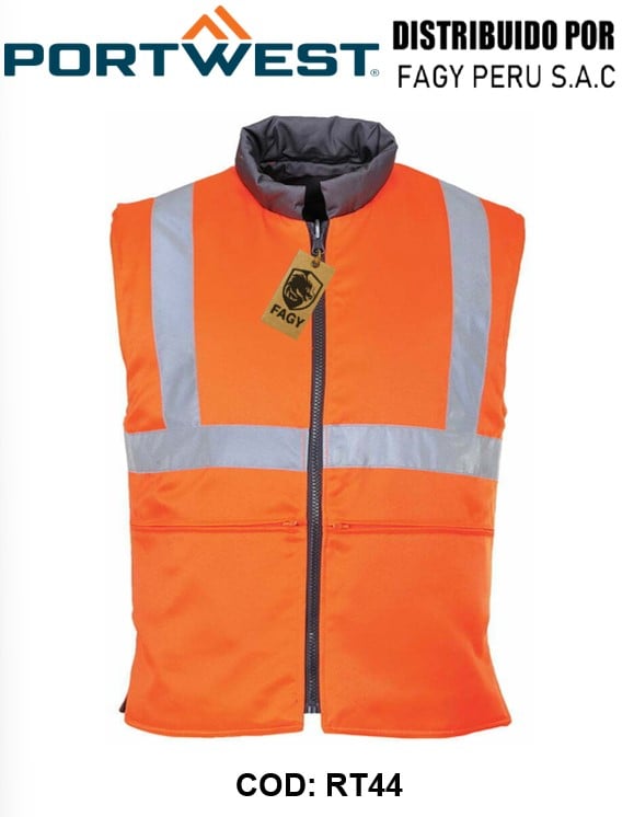 Chaleco de calor de alta visibilidad reversible, RIS RT44