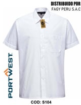 Camisa Classic manga corta S104 - PORTWEST