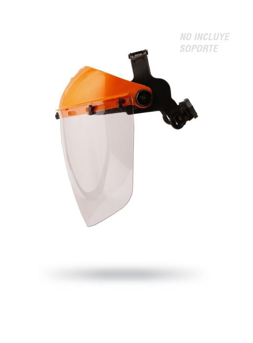 Protector Facial con burbuja transparente